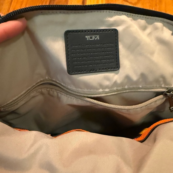 TUMI Gray and Black Messenger Bag - Picture 5 of 8